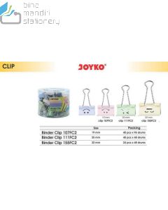 Joyko Binder Clip 111 FC2 Klip Penjepit kertas