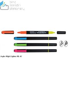 Contoh Texliner Stabilo Pewarna/Penanda Tulisan Joyko HighLighter HL-42 / HL-43 / HL-44 / HL-45 merek Joyko