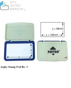 Contoh Joyko Stamp Pad No. 1 Bak Bantalan Stempel merek Joyko