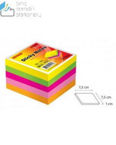 Katalog brosur gambar perlengkapan  contoh Kenko SNC-0303N Stick Note Cube Memo Tempat Catatan Penting