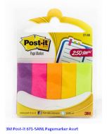Contoh Alat Perlengkapan Kantor merk 3M Post-it , Gambar Produk 3M Post-it 671-5ANL Page Marker 12x50mm 500 Sheets 250 Sheets harga 9600 di Toko Peralatan Sekolah Murah