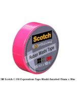 Katalog 3M Scotch harga murah & terjangkau, Image ATK Sekolah SIPLAH 3M Scotch C-314 Expressions Tape Washi Assorted 15mm x 10m harga normal 30000 di Distributor ATK Bina Mandiri Stationery