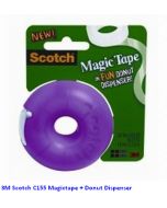 Katalog 3M Scotch harga murah & terjangkau, Image ATK Sekolah SIPLAH 3M Scotch C155 Magictape + Donut Dispenser harga normal 28000 di Distributor ATK Bina Mandiri Stationery