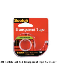 Katalog 3M Scotch harga murah & terjangkau, Image ATK Sekolah SIPLAH 3M Scotch CAT 144 Transparent Tape 1/2 x 450 inch harga normal 16000 di Distributor ATK Bina Mandiri Stationery