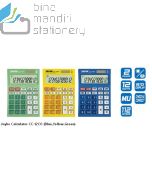Gambar Kalkulator Meja 12 Digit Joyko Calculator CC-12CO (Blue,Yellow,Green) merek Joyko