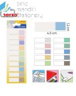 Contoh Joyko Index & Memo IM-61 (Plastic) Sticky Note Pesan Tempel merek Joyko