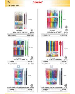 Toko Atk Grosir Bina Mandiri Stationery Jual Gel Pen Warna Warni Joyko untuk Kreasi Seni Tulis Hias Jenis Tinta Gel